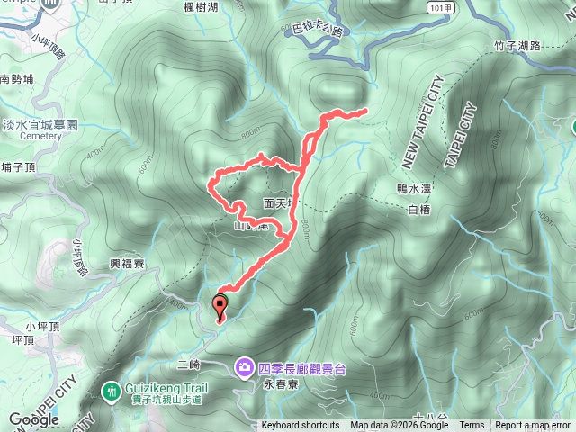清天宮-向天池-向天山-面天山-二子坪-面天坪-清天宮預覽圖