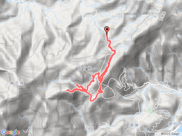 雙溪坪溪古道(水路)~太和山~石坑山~淡蘭古道中路~坪溪古道O繞