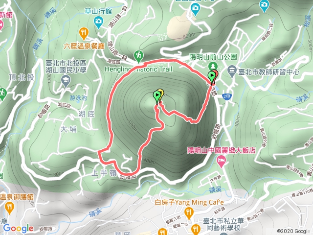 紗帽山環狀步道