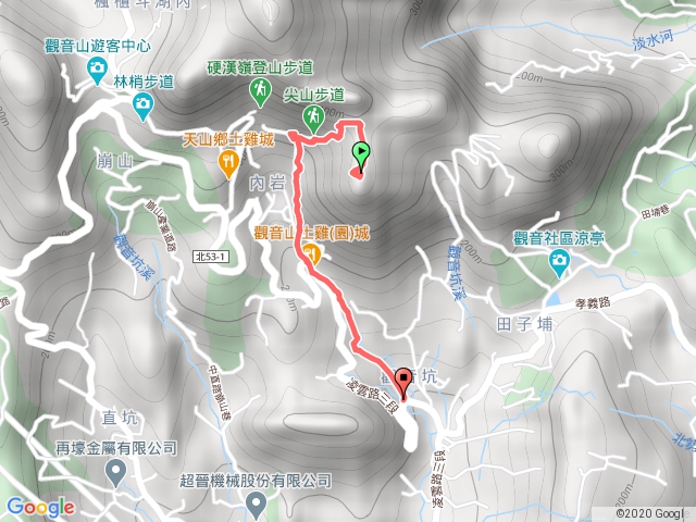 凌雲禪寺步道入口