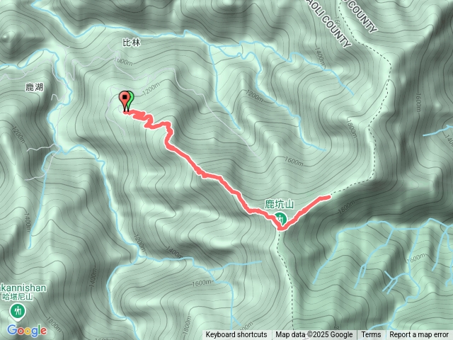 鹿坑山登山步道