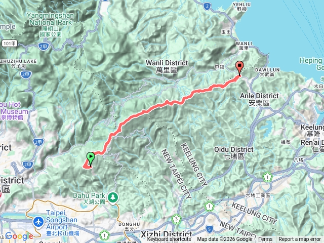 界寮縱走前+中段（大崙頭山-碧山-梅花山南峰-梅花山-五指山前鋒-車坪寮山-五指山-友蚋山-七分寮山-開眼尖山-三界山西峰-三界山）預覽圖