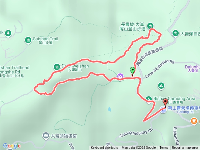 碧山露營場＿碧溪＿長壽坡＿大崙尾山步道