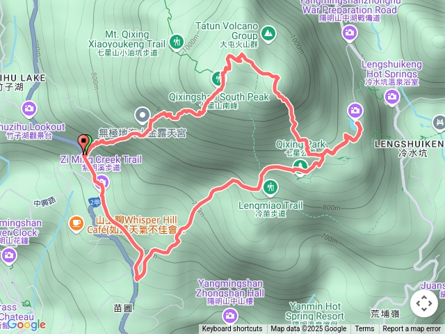 （冒險阿璋）七星山南峰、七星山主峰、七星山東峰垂直走圈夢幻湖七星山公園