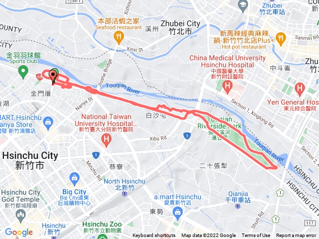 頭前溪左岸