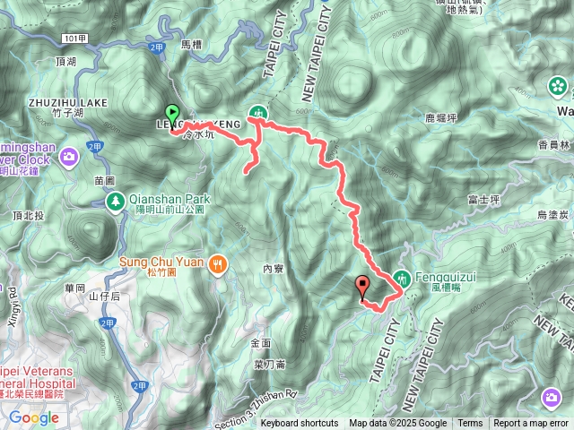 陽明山東西大縱走