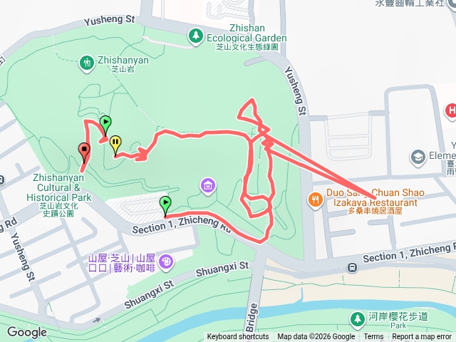 芝山岩健行步道
