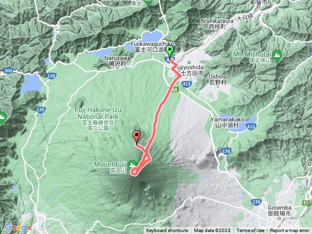 202308 富士山單攻 北口本宮富士淺間神社起登