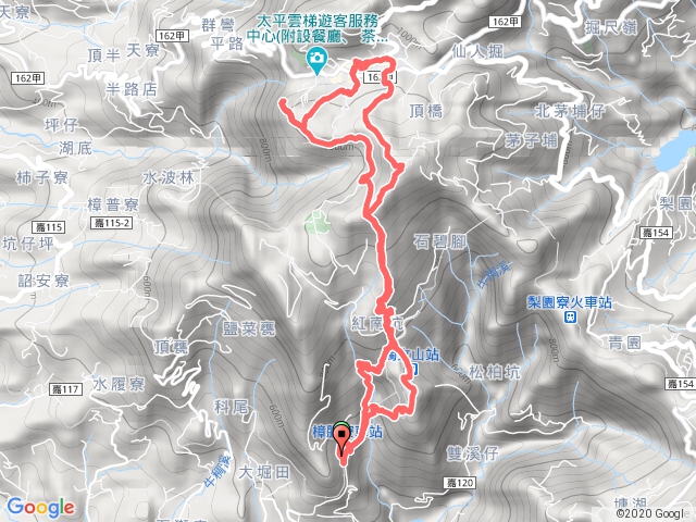  [鐵道 茶園 老街風]獨立山-奉天岩-大巃頂-太平老街一圈