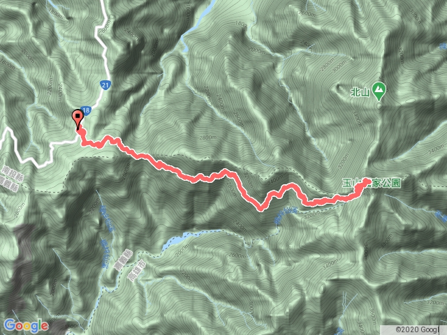 上東埔停車場玉山主峰來回