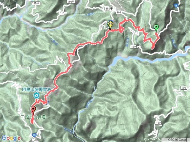 阿里山步道（福山-龍美）