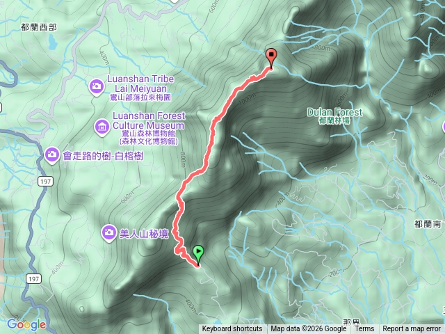 都蘭山（登山口-三角點預覽圖