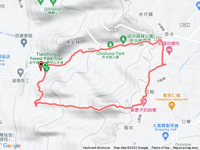 20221013田中森林步道（試探路況）