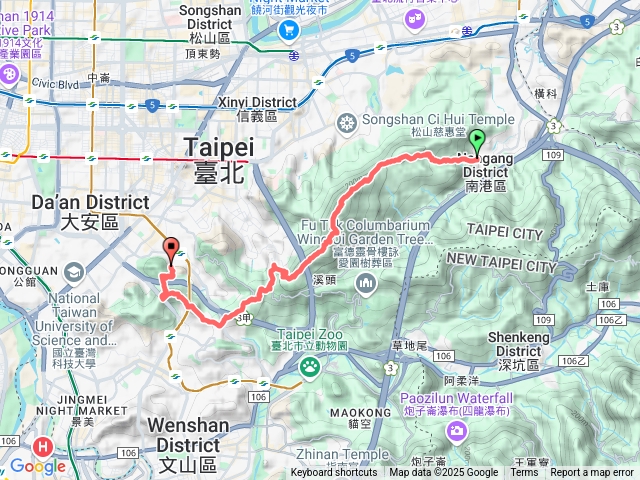 台北大縱走第六段