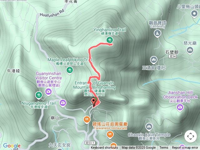 114/05/30（五）夜爬觀音山硬漢嶺