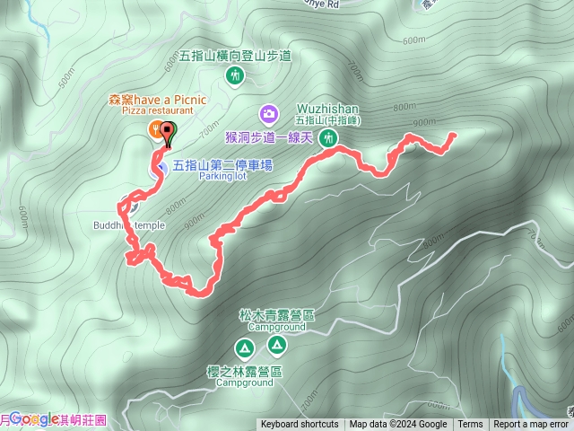 五指山登山步道
