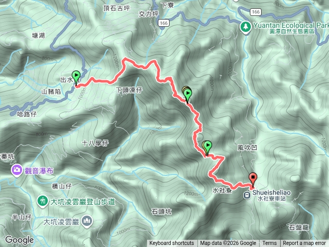 四大天王山逆走預覽圖