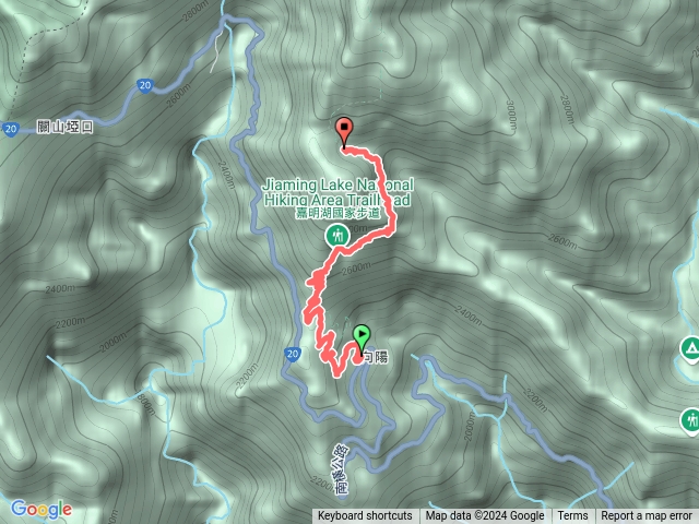 D1-登山口至嘉明湖山屋