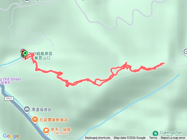 皇帝殿西峰來回