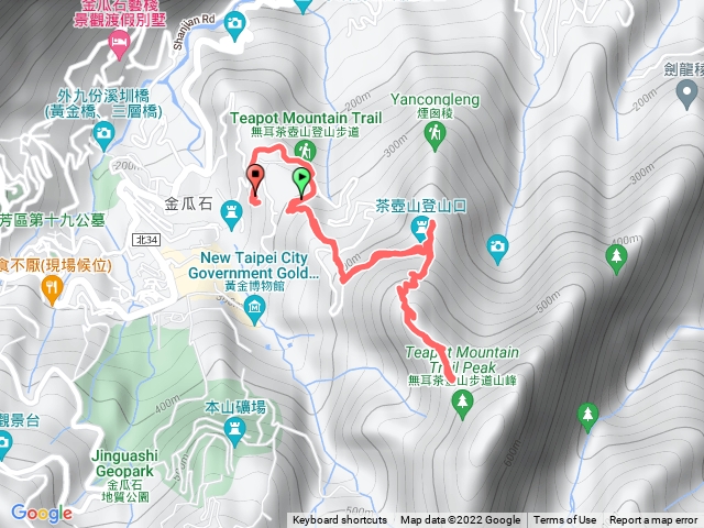 無耳茶壺山步道