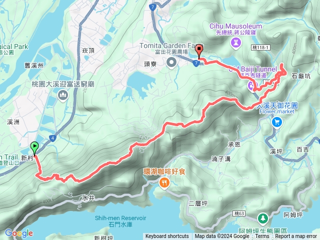 2024 11 09 溪洲山~牛角湳山西南峰~內湳溝山~頭寮山