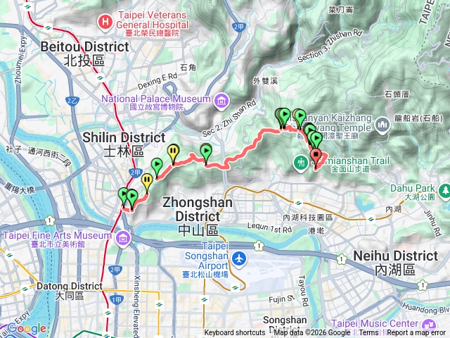 劍金縱走20260114