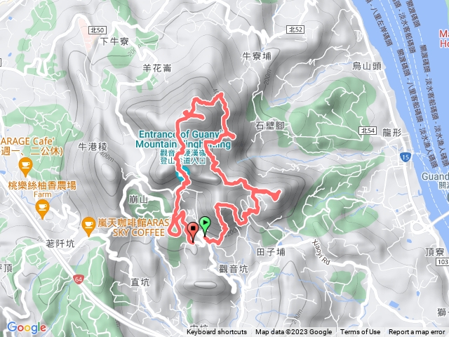 小北插 音筒 占山 硬漢嶺觀音山
