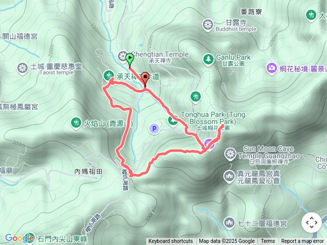 天上山步道