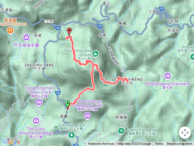 七星山三進三出