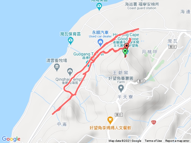 20210414-後龍好望角-過港隧道中-過港貝化石層