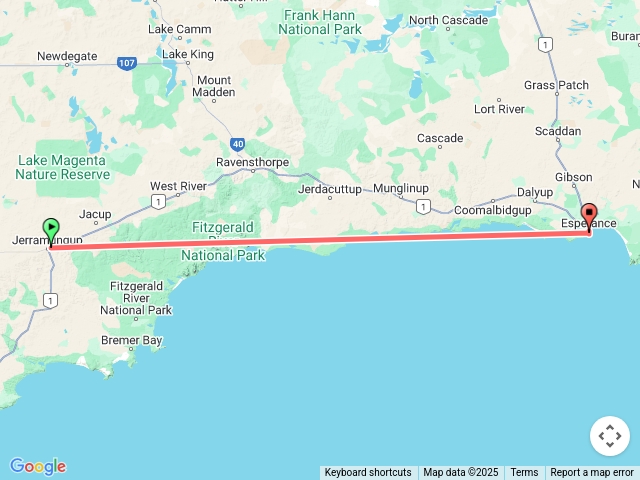 Bremerbay→Westbeach