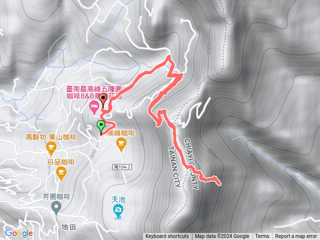 後大埔古道-獅嶺坪到獅嶺峭壁綁繩已完成