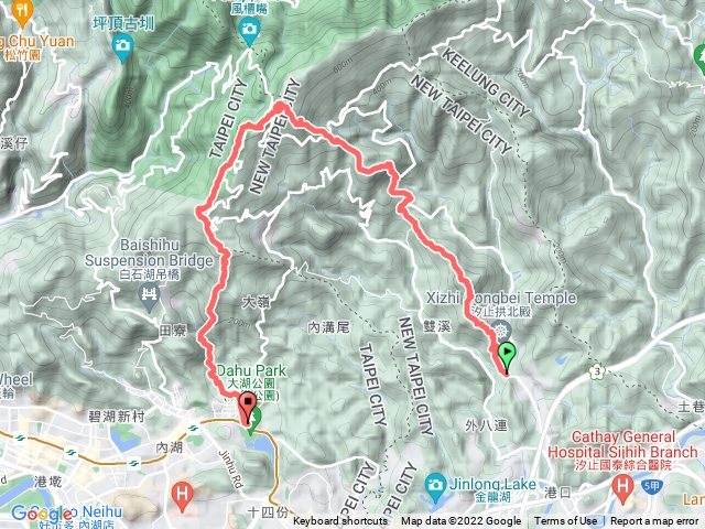 五指山第四稜下大湖公園 （十連峰）