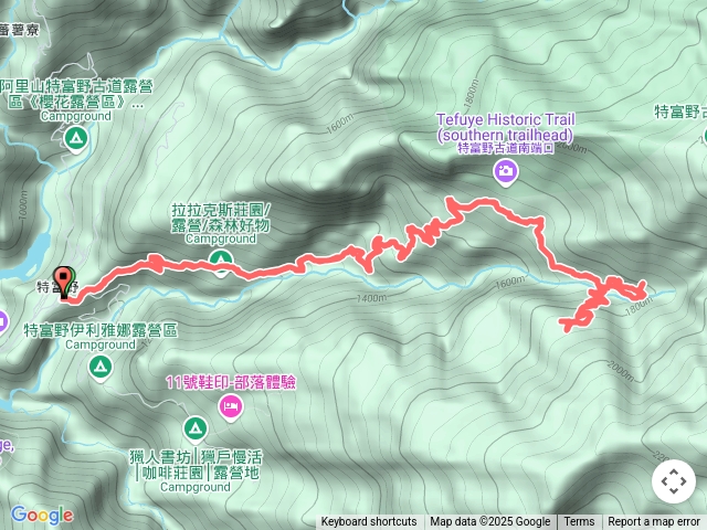 特富野部落走拉拉克斯巨木步道預覽圖