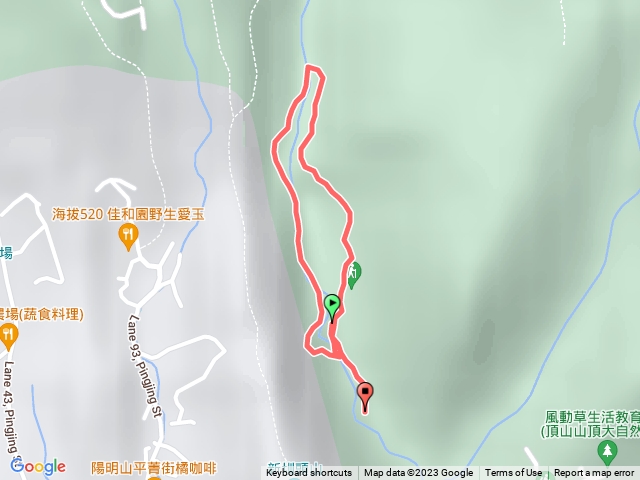 平頂古圳道 內雙溪古道+冷門腰繞路