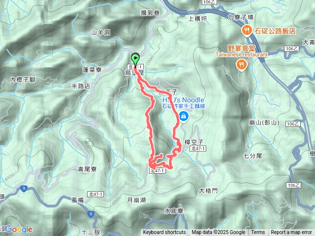 月扇湖-四分子山古道預覽圖