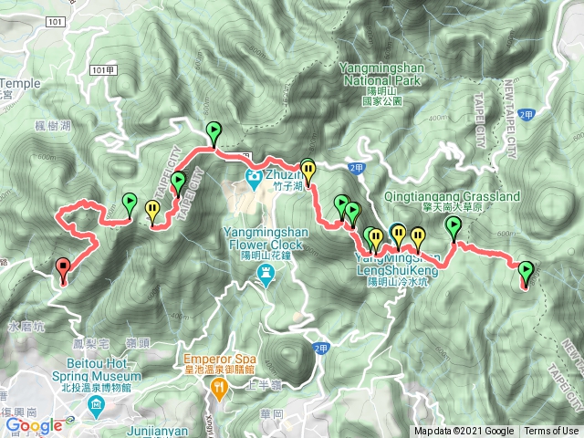 1100206陽明山大縱走