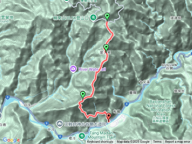 屋東縱走（大雪山線）