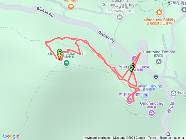 碧山巖忠勇山步道預覽圖