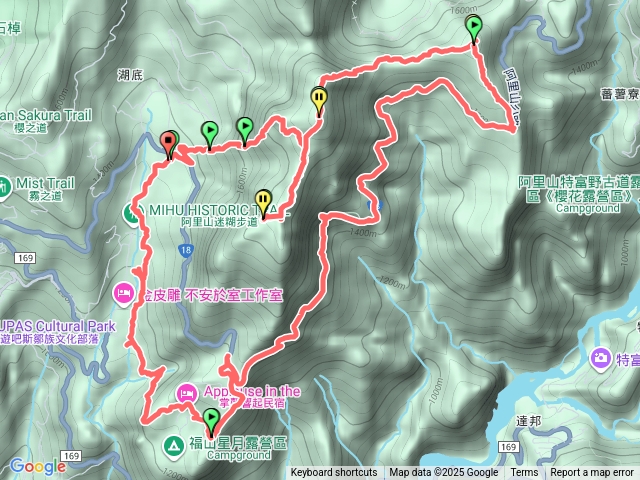 天福山，芙蓉山，凸龜山，福山古道，迷糊步道預覽圖