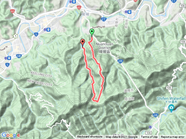 暖東峽谷西勢坑古道