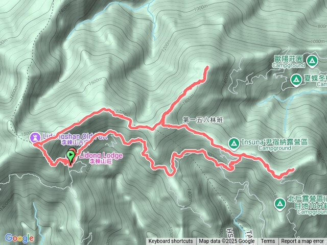 李棟山|泰平山|高義蘭山|馬望僧侶山O型預覽圖