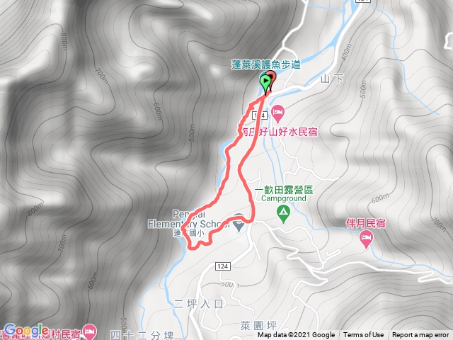 苗栗南庄蓬萊溪護魚步道