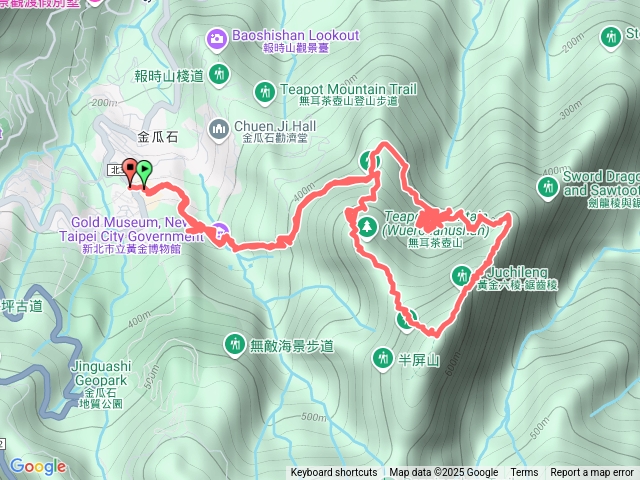 金瓜石_黃金台_555峰_茶壺山