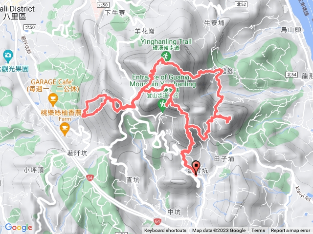 觀音山走到腿軟