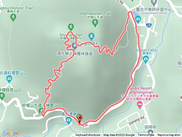 走遍陽明山尋寶任務紗帽山步道202303251608