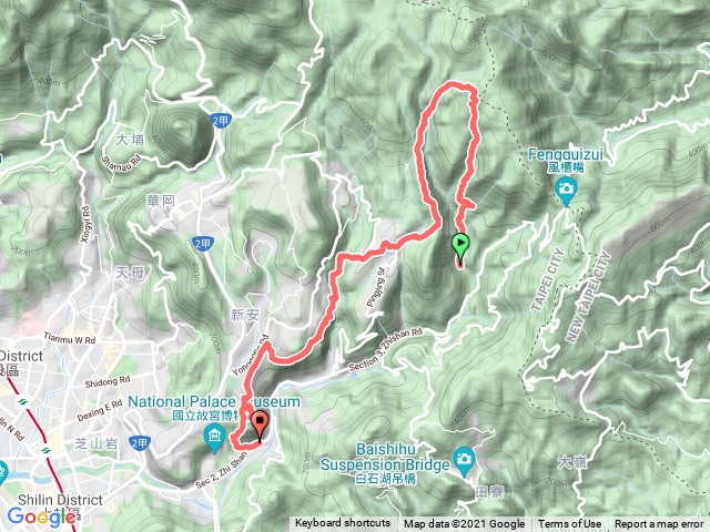 210821 荷蘭古道東線 高頂山 北五指山 內雙溪瑪礁古道 狗殷勤古道 故宮出