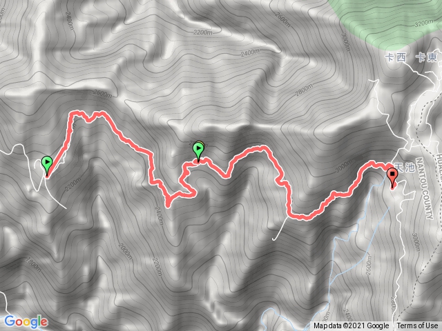 雲海到天池山莊