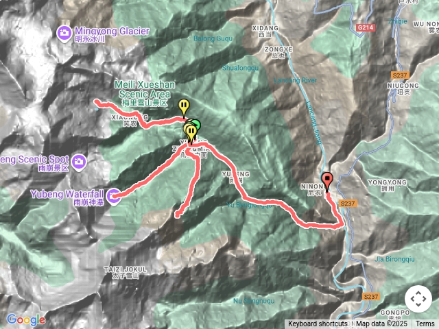 雨崩徒步(冰湖、神湖、神瀑)_20250124-0127