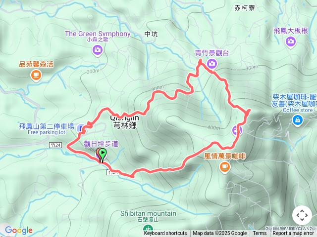 觀日坪古道-中坑山-百年赤柯樟樹-小O(雨後過小溪)